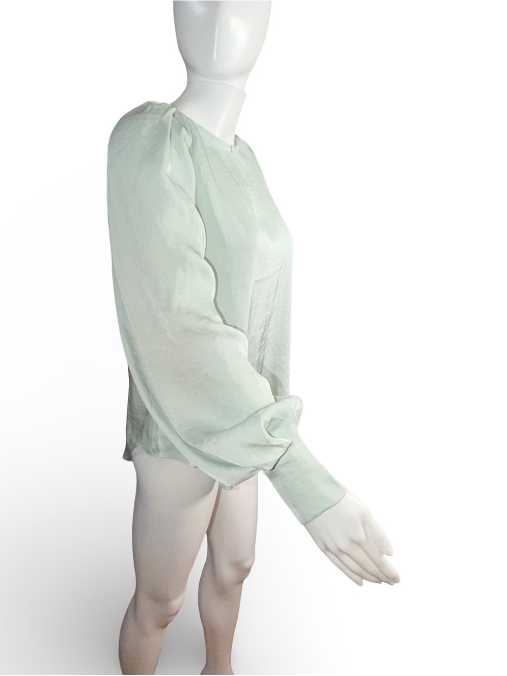 3pc Blouse Set XS NWT English Factory Mint, Express & Old Navy Blush Pink NWOT - Picture 3 of 12